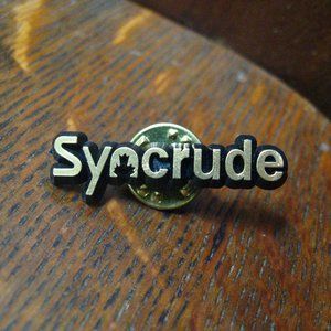 Syncrude Canada Logo Vintage Lapel Pin